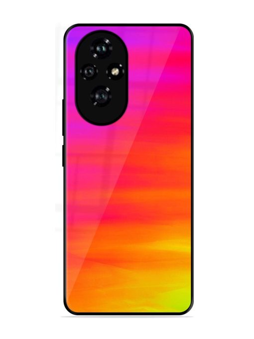 Neon Horizon Glossy Soft Edge Case for Honor 200 Pro (5G)