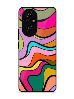 Wavy Wonder Glossy Soft Edge Case for Honor 200 Pro (5G)