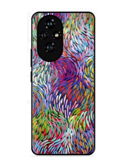 Vibrant Waves Glossy Soft Edge Case for Honor 200 Pro (5G)