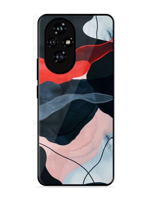 Dark Currents Glossy Soft Edge Case for Honor 200 Pro (5G)