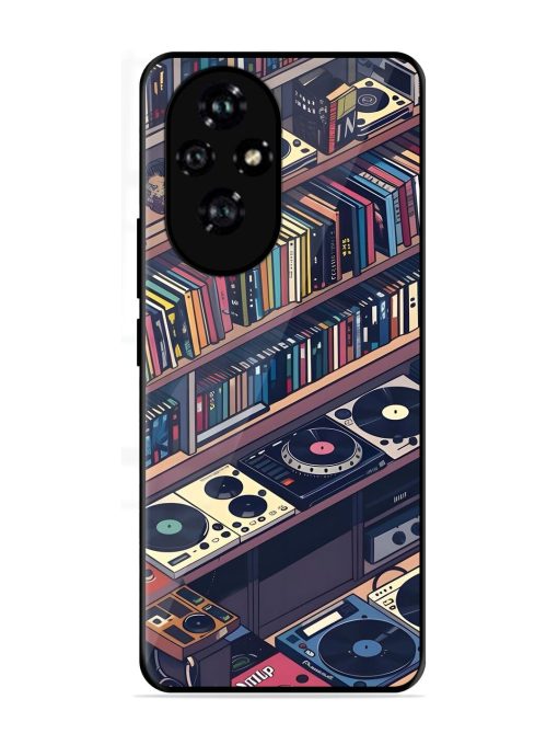 Music Lover'S Haven Glossy Soft Edge Case for Honor 200 Pro (5G)