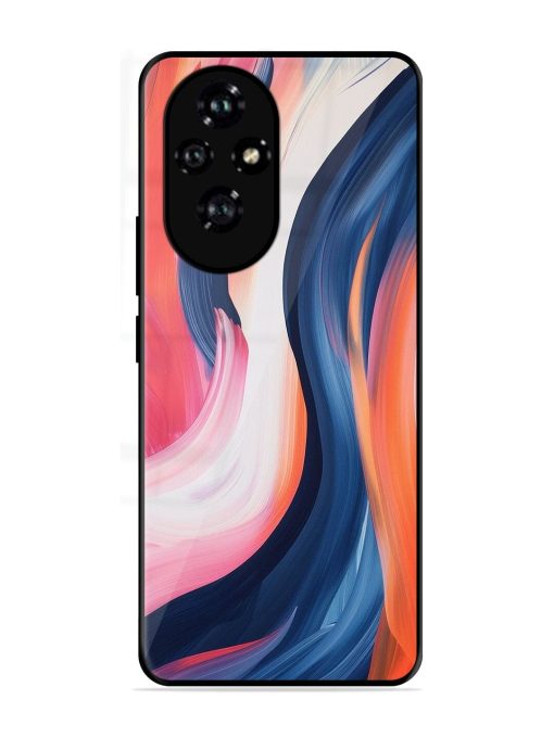 Whirling Hues Glossy Soft Edge Case for Honor 200 Pro (5G)
