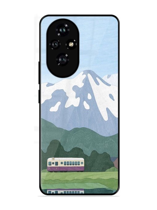 Mountainside Reflections Glossy Soft Edge Case for Honor 200 Pro (5G)