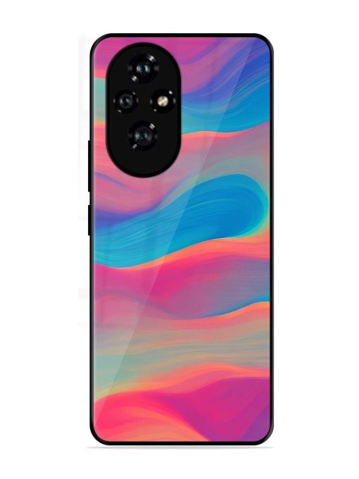 Wavy Wonder Glossy Soft Edge Case for Honor 200 Pro (5G)
