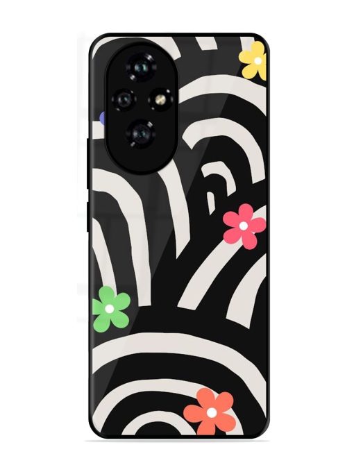 Rainbow Arcs Glossy Soft Edge Case for Honor 200 Pro (5G)