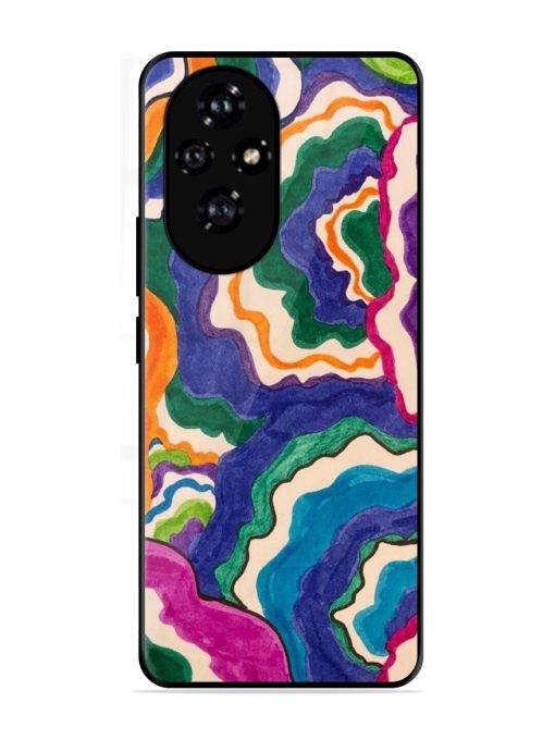 Wavy Wonder Glossy Soft Edge Case for Honor 200 Pro (5G)