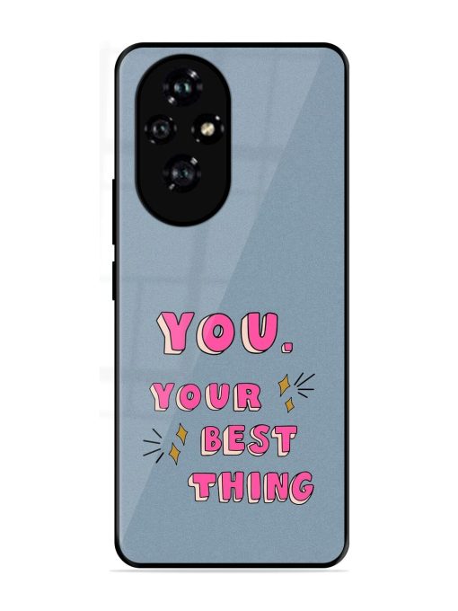 Self-Love Sparkles Glossy Soft Edge Case for Honor 200 Pro (5G)