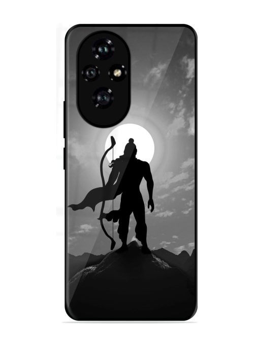 The Undefeated Warrior Glossy Soft Edge Case for Honor 200 Pro (5G)