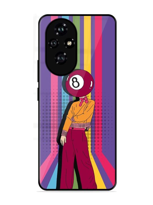 Eight Ball Fashionista Glossy Soft Edge Case for Honor 200 Pro (5G)