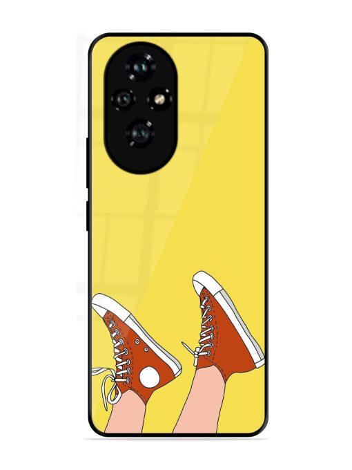 Kicking Back Glossy Soft Edge Case for Honor 200 Pro (5G)