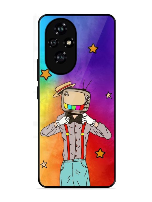 Tv Personality Glossy Soft Edge Case for Honor 200 Pro (5G)