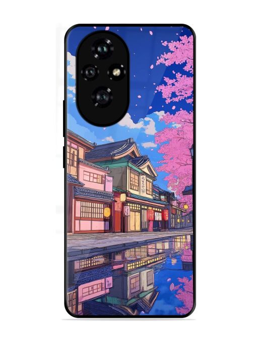 Tranquil Reflections Glossy Soft Edge Case for Honor 200 Pro (5G)