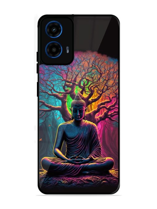 Enlightened Serenity Glossy Soft Edge Case for Motorola Moto G45 (5G)