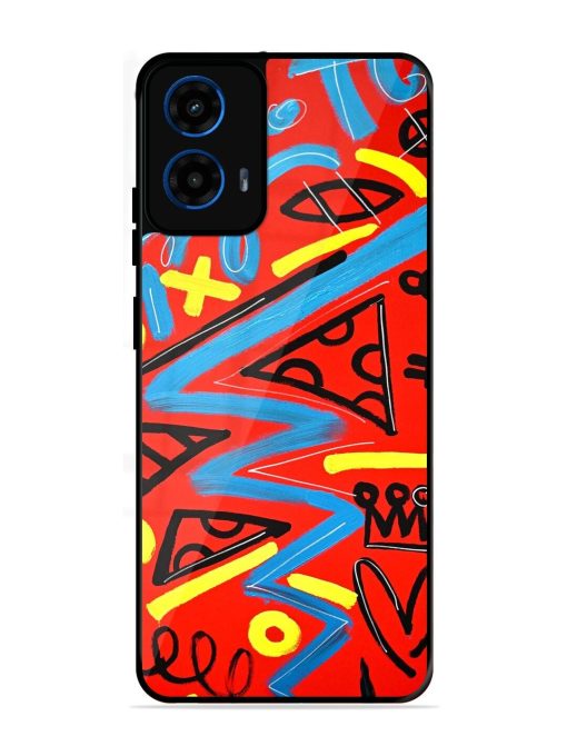 Groovy Garden Glossy Soft Edge Case for Motorola Moto G45 (5G)