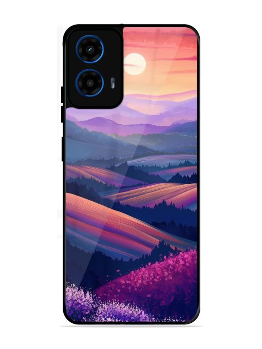 Twilight'S Embrace Glossy Soft Edge Case for Motorola Moto G45 (5G)