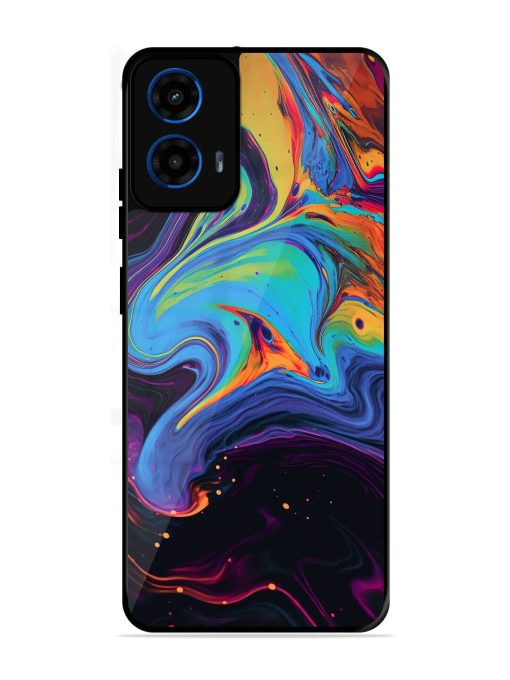 Liquid Dreamscape Glossy Soft Edge Case for Motorola Moto G45 (5G)