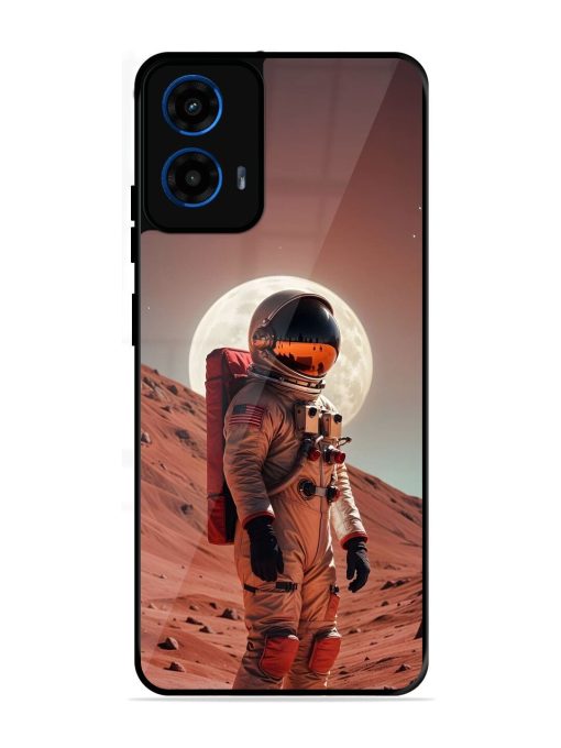 The Red Planet Glossy Soft Edge Case for Motorola Moto G45 (5G)