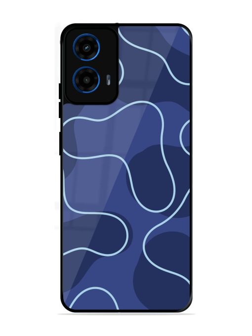 Midnight Maze Glossy Soft Edge Case for Motorola Moto G45 (5G)