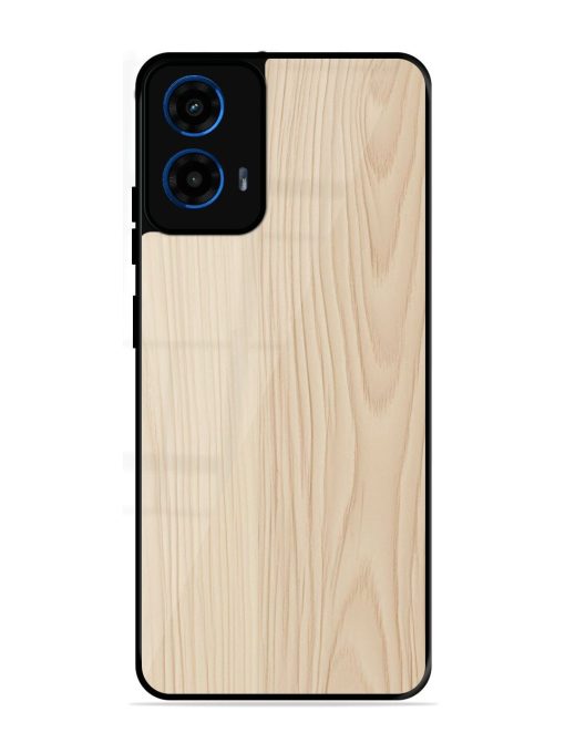 Textured Timber Glossy Soft Edge Case for Motorola Moto G45 (5G)