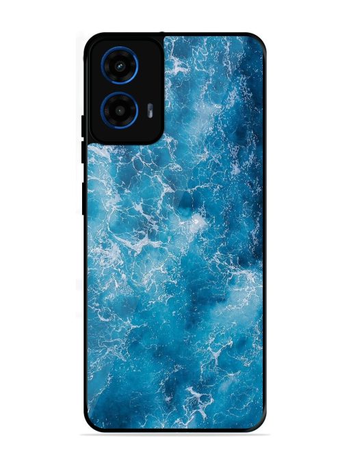 Oceanic Abyss Glossy Soft Edge Case for Motorola Moto G45 (5G)