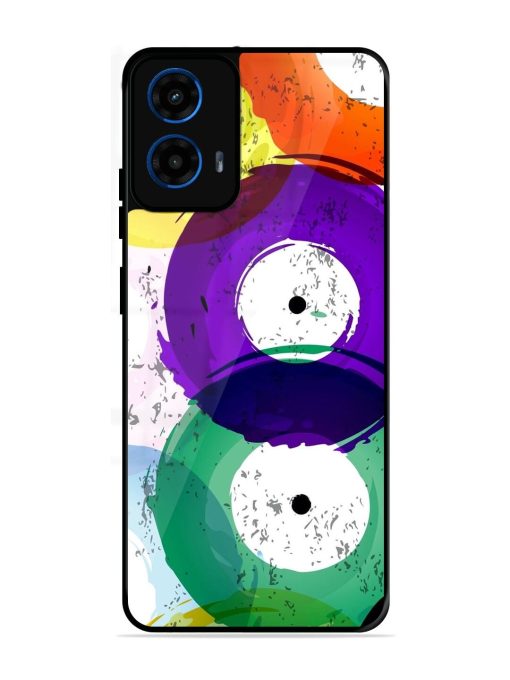 Vinyl Vibrations Glossy Soft Edge Case for Motorola Moto G45 (5G)