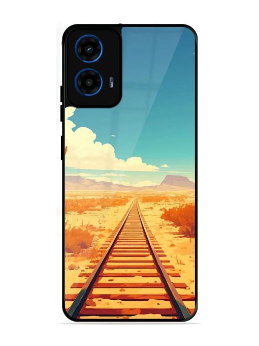 Endless Horizon Glossy Soft Edge Case for Motorola Moto G45 (5G)