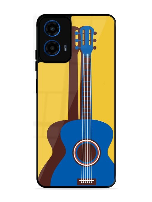 Dual Harmony Glossy Soft Edge Case for Motorola Moto G45 (5G)