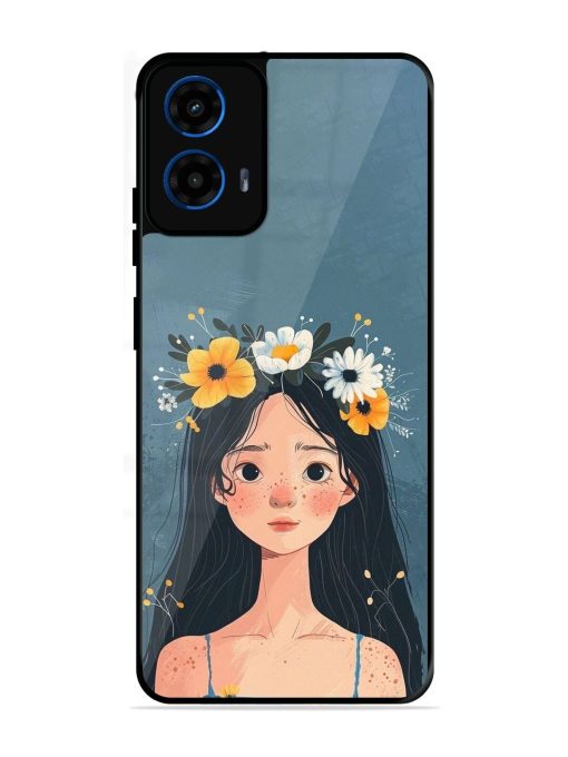 Gurl Art Glossy Soft Edge Case for Motorola Moto G45 (5G)