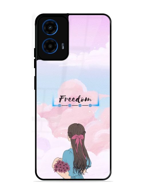 Skyward Dreams Glossy Soft Edge Case for Motorola Moto G45 (5G)