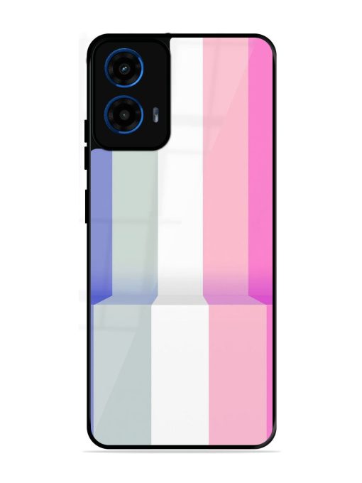 Pastel Palette Glossy Soft Edge Case for Motorola Moto G45 (5G)