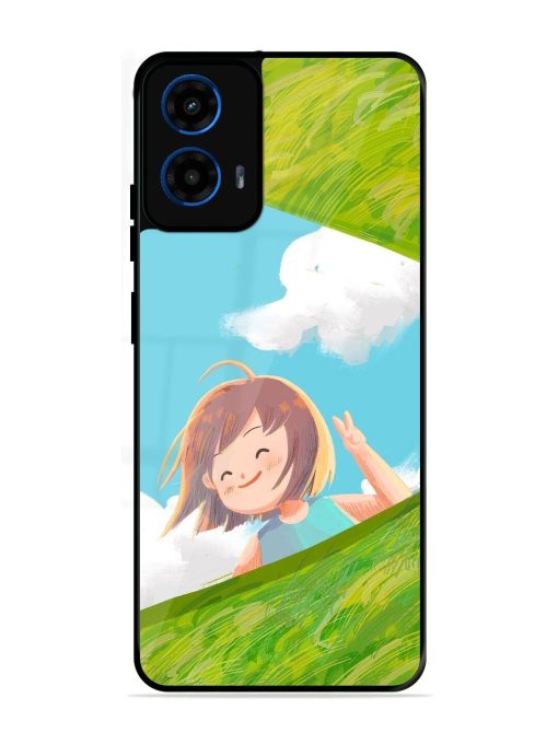 I'M On My Way Glossy Soft Edge Case for Motorola Moto G45 (5G)