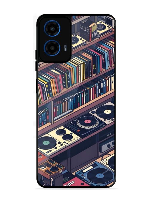 Music Lover'S Haven Glossy Soft Edge Case for Motorola Moto G45 (5G)