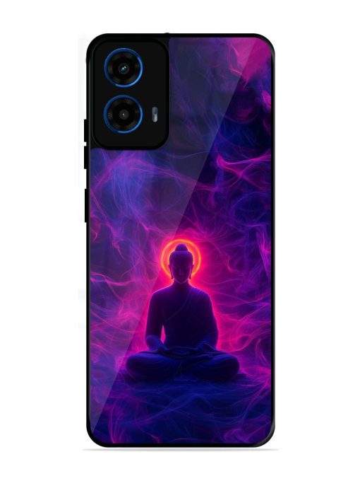 Neon Nirvana Glossy Soft Edge Case for Motorola Moto G45 (5G)
