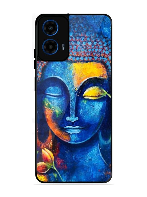 Enlightened Serenity Glossy Soft Edge Case for Motorola Moto G45 (5G)