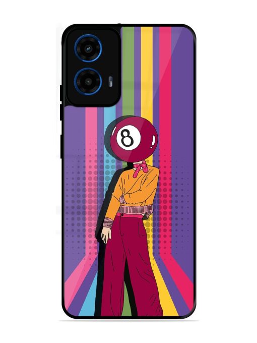 Eight Ball Fashionista Glossy Soft Edge Case for Motorola Moto G45 (5G)
