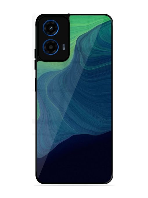 Oceanic Dreams Glossy Soft Edge Case for Motorola Moto G45 (5G)