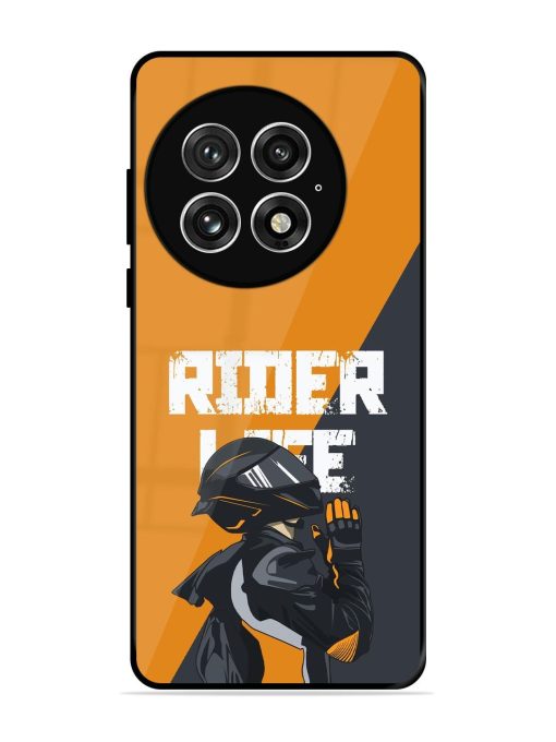 Ride Never Ends Glossy Soft Edge Case for Oneplus 13 (5G)