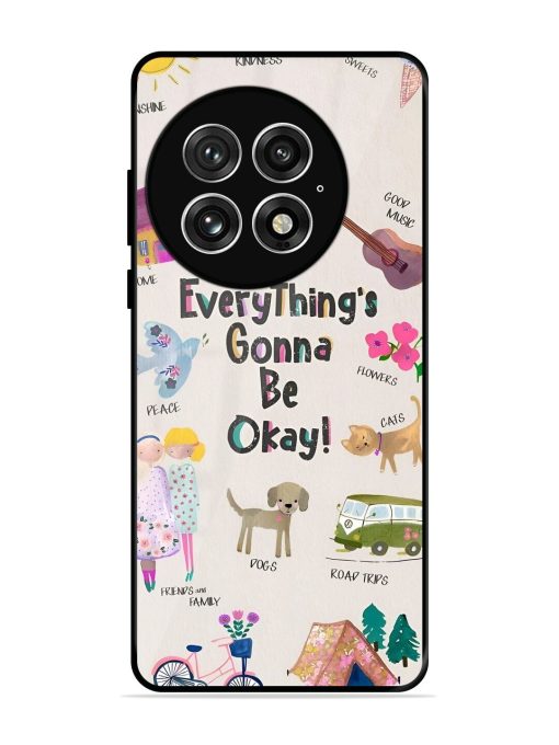 Sunshine And Smiles Glossy Soft Edge Case for Oneplus 13 (5G)