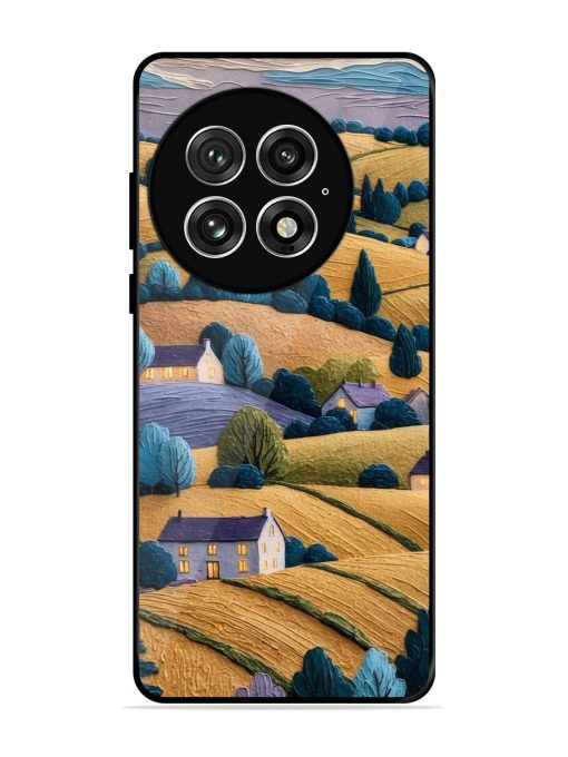 Rolling Hilltop Haven Glossy Soft Edge Case for Oneplus 13 (5G)