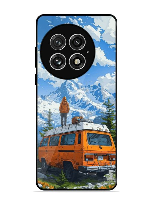 Mountaintop Solitude Glossy Soft Edge Case for Oneplus 13 (5G)