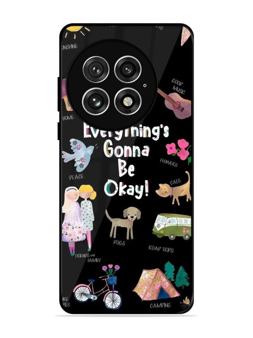 Everything'S Gonna Be Okay Glossy Soft Edge Case for Oneplus 13 (5G)
