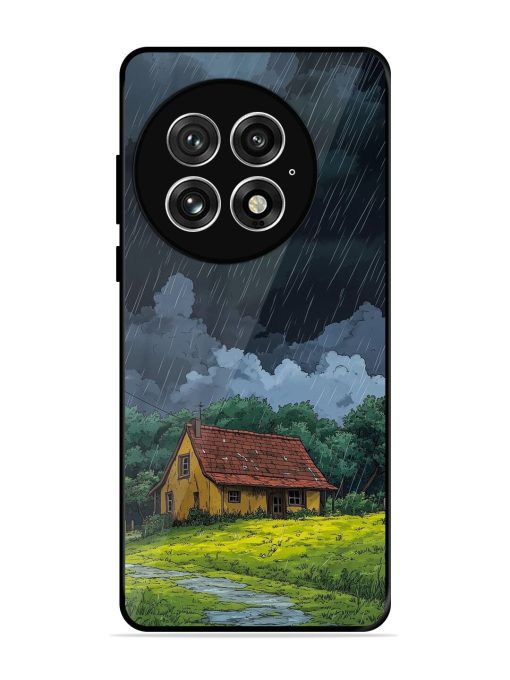 Rainy Day Retreat Glossy Soft Edge Case for Oneplus 13 (5G)