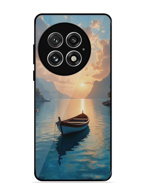 Serene Sunset Glossy Soft Edge Case for Oneplus 13 (5G)