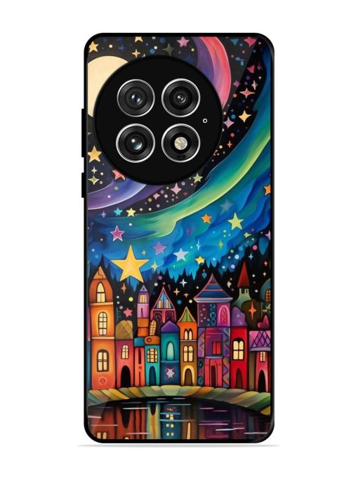 Starlit Village Glossy Soft Edge Case for Oneplus 13 (5G)