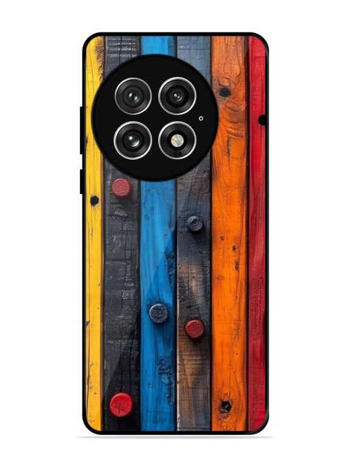 Rainbow Plank Glossy Soft Edge Case for Oneplus 13 (5G)