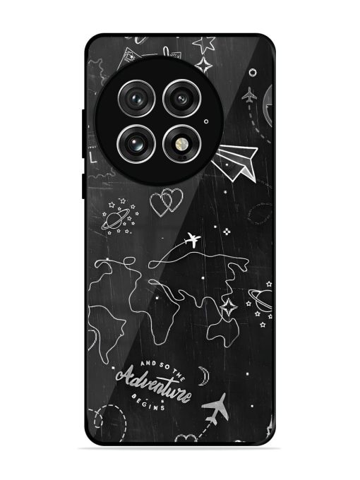 Wanderlust Sketchbook Glossy Soft Edge Case for Oneplus 13 (5G)