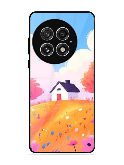 Hilltop Haven Glossy Soft Edge Case for Oneplus 13 (5G)