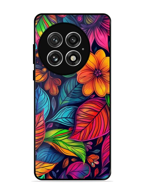 Rainbow Of Blooms Glossy Soft Edge Case for Oneplus 13 (5G)