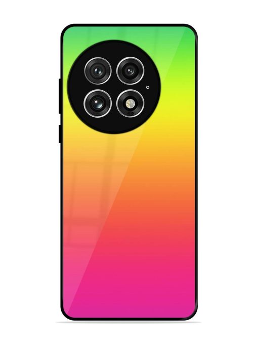 Rainbow Gradient Glossy Soft Edge Case for Oneplus 13 (5G)