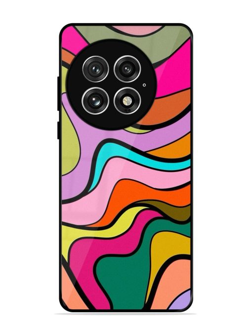 Wavy Wonder Glossy Soft Edge Case for Oneplus 13 (5G)